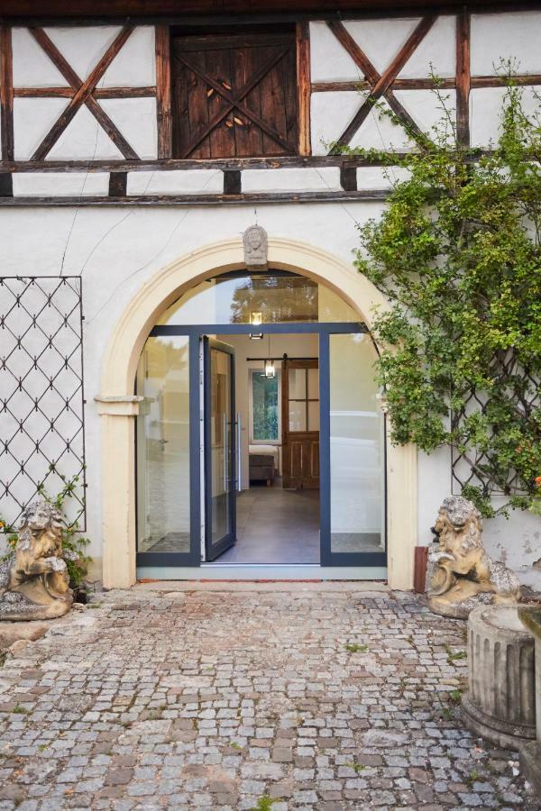 Obere Muehle - Scheunenwohnung Mitten Im Gruenen Baunach Exterior photo